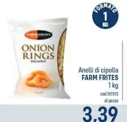 Talento Professional Store Anelli di cipolla Farm Frites offerta