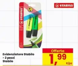 Eurospar Evidenziatore Stabilo offerta