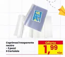 Eurospar Coprimaxi trasparente neutro offerta