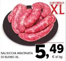 Todis Salsiccia macinata di suino XL offerta