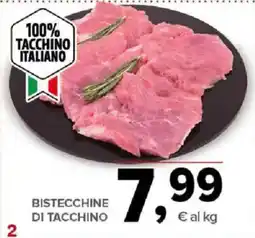 Todis Bistecchine di tacchino offerta