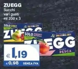 Boningros Cash and Carry Zuegg Succhi offerta