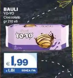 Boningros Cash and Carry Bauli Yo-Yo Cioccolato offerta