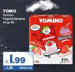 Boningros Cash and Carry Yomo Yomino fragola/banana offerta