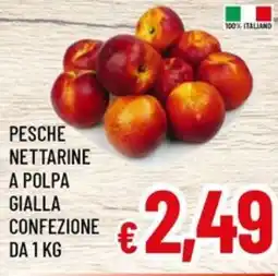 Famila Market Pesche nectarine a polpa gialla offerta