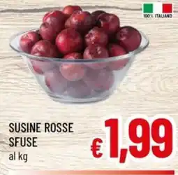 Famila Market Susine rosse sfuse offerta