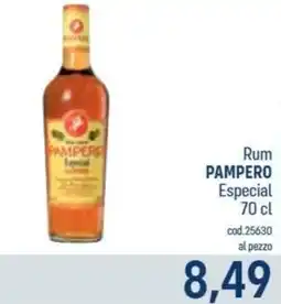 Talento Professional Store Rum Pampero Especial offerta