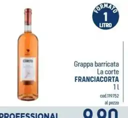 Talento Professional Store Grappa barricata La corte Franciacorta offerta