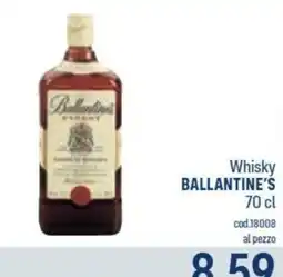 Talento Professional Store Whisky Ballantine's offerta