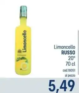Talento Professional Store Limoncello Russo offerta