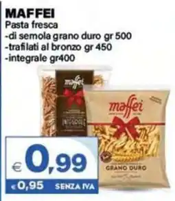 Boningros Cash and Carry Maffei Pasta fresca di semola grano duro/trafilati al bronzo/integrale offerta
