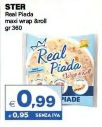Ster Real Piada maxi wrap & roll