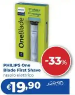 Acqua & Sapone PHILIPS One Blade First Shave offerta