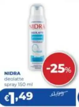 Acqua & Sapone Nidra deolatte spray offerta