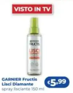 Acqua & Sapone Garnier Fructis Lisci Diamante offerta