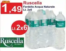 GuMì Supermercati Ruscella Acqua Naturale offerta