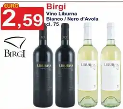 GuMì Supermercati Birgi Vino Liburna Bianco / Nero d'Avola offerta