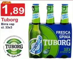 GuMì Supermercati Birra vap Tuborg offerta