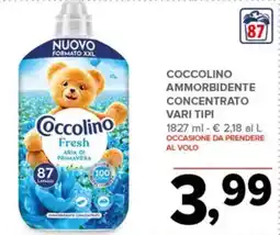 Todis Coccolino ammorbidente concentrato offerta