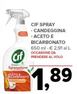 Todis Cif sgrassatore universale acetobicarbonato offerta