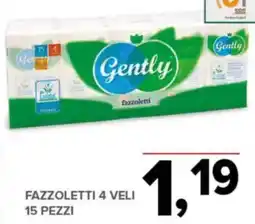 Todis Gently Fazzoletti offerta