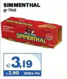 Boningros Cash and Carry Simmenthal offerta
