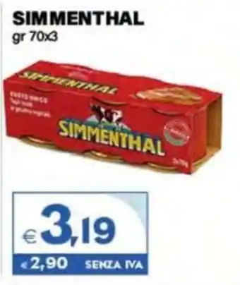 Boningros Cash and Carry Simmenthal offerta