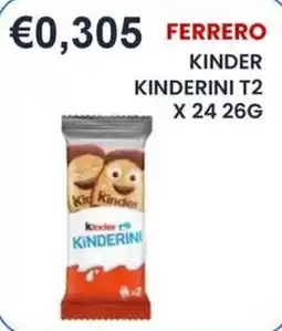 Caramico Ferrero Kinder Kinderini T2 offerta