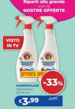 Acqua & Sapone Chanteclair sgrassatore universale offerta