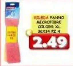 MercADone Vileda panno microfibra colors xl offerta