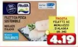 MercADone Frosta filetti di merluzzo d'alaska offerta