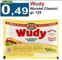 GuMì Supermercati Wudy Wurstel Classici offerta