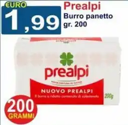 GuMì Supermercati Burro panetto Prealpi offerta
