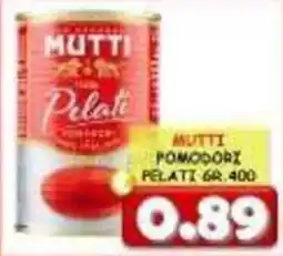 MercADone Mutti pomodori pelati offerta