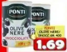 MercADone Ponti olive nere snocciolate offerta