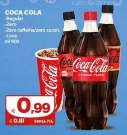 Boningros Cash and Carry Coca-Cola Regular/Zero/Zero caffeina/zero zucch/Lime offerta