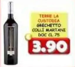 MercADone Terre la Custodia Grechetto Colli Martani DOC offerta