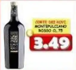 MercADone Corte dei Rovi Montepulciano Rosso offerta