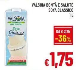 Famila Market Valsòia Soya Classico offerta