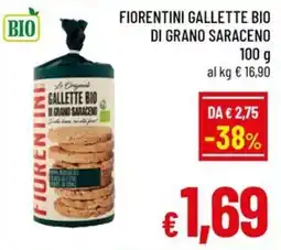 Famila Market Fiorentini Gallette Bio di Grano Saraceno offerta