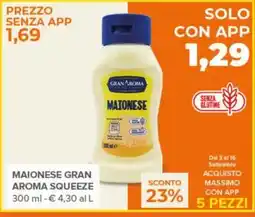 Todis Maionese Gran Aroma Squeeze offerta