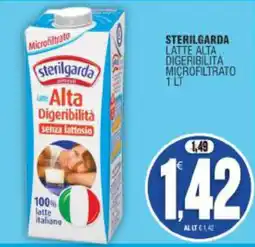 Vicino a te supermercati Sterilgarda latte alta digeribilità senza lattosio offerta