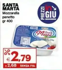 Boningros Cash and Carry Santa Marta Mozzarella panetto offerta