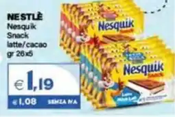 Boningros Cash and Carry Nestle Nesquik Snack latte/cacao offerta