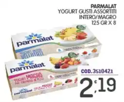 Eurocash Parmalat yogurt gusti assortiti offerta
