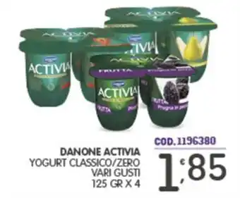 Danone Activia Yogurt Classico/Zero