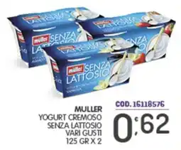 Eurocash Muller Yogurt cremoso senza lattosio offerta