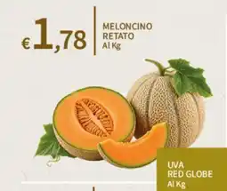 SpeSì Meloncino retato Uva Red Globe offerta