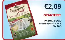 Caramico Parmareggio Snack! Granterre offerta