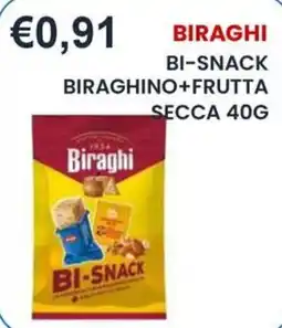 Caramico Biraghi Bi-Snack Biraghino+Frutta Secca offerta